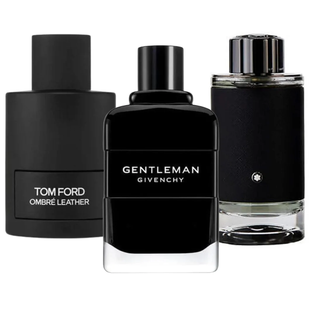 Pack 3 Parfums Tom Ford Ombre Leather, Givenchy Gentleman, Montblanc Explorer (Eau de Parfum)