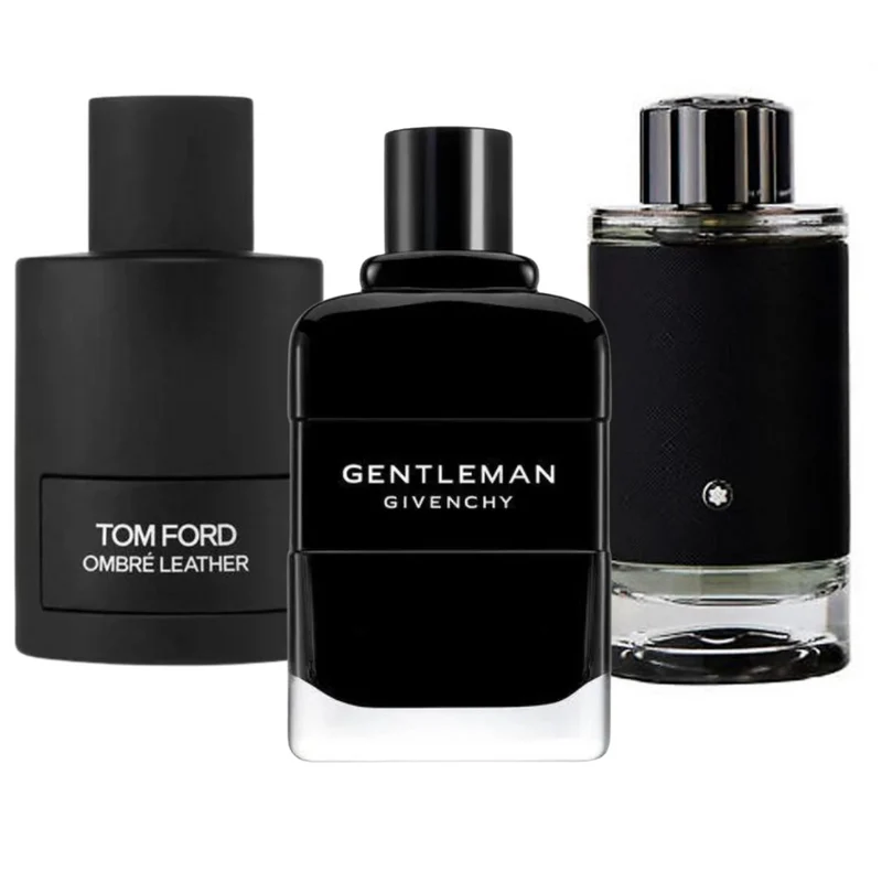 Pack 3 Parfums Tom Ford Ombre Leather, Givenchy Gentleman, Montblanc Explorer (Eau de Parfum)